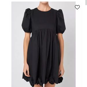 English Factory Women’s Poplin Corsage Mini Dress